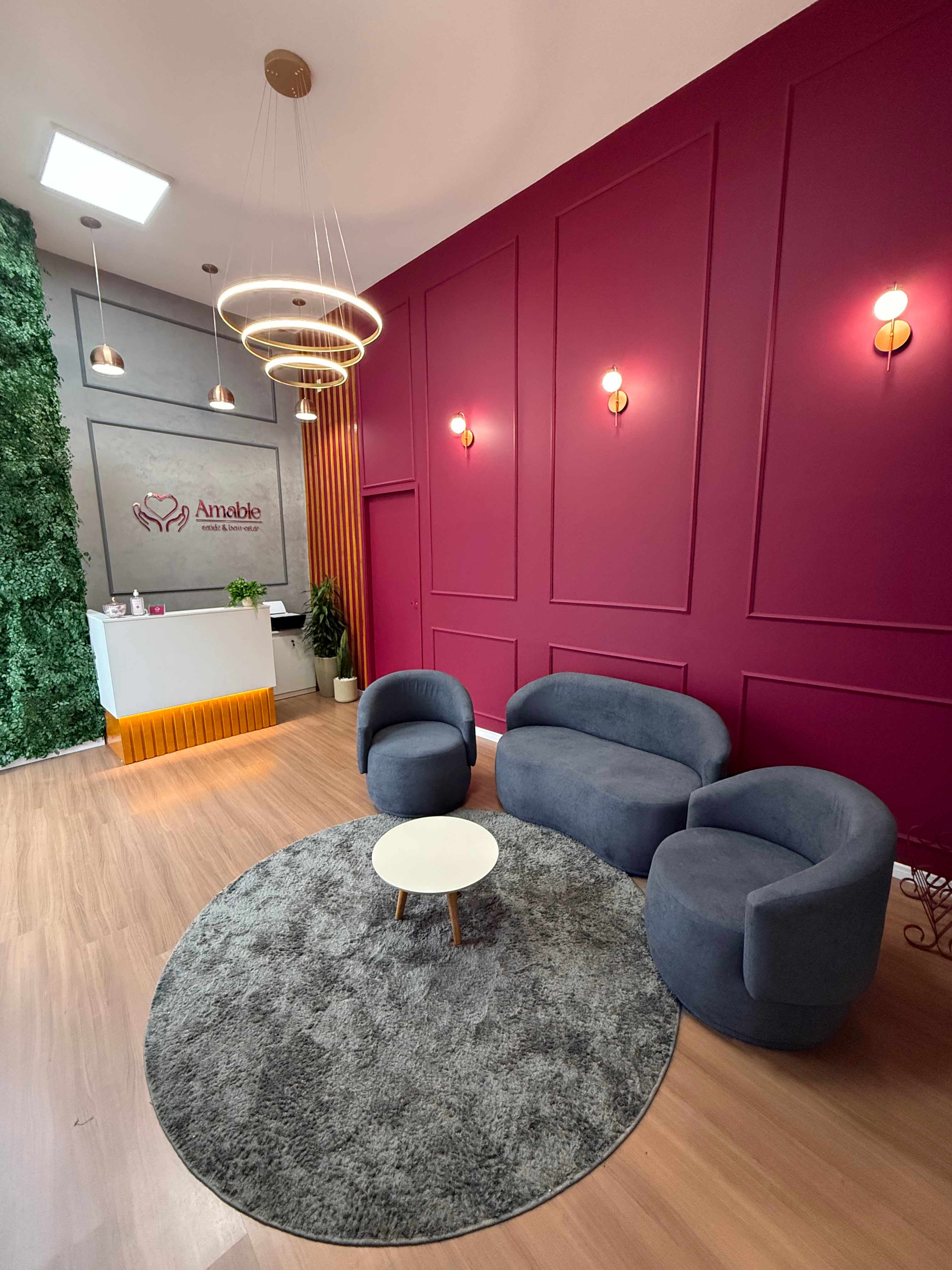 Sala de Espera Confortável - Clínica Amable Mooca SP